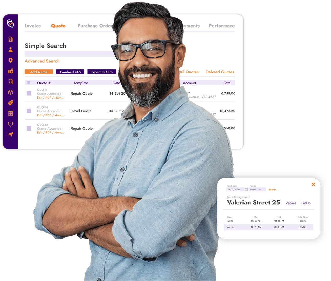 FieldInsight Commercial HVAC Business Software