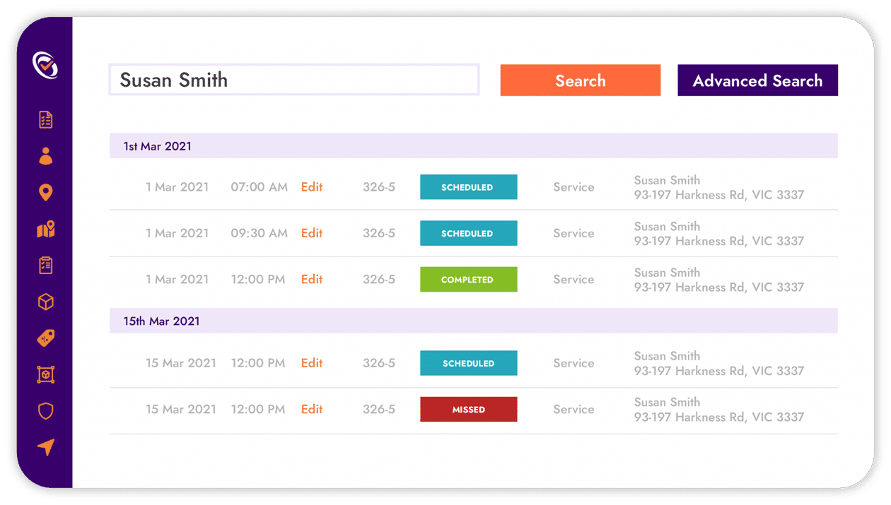 FieldInsight Job Scheduling Software